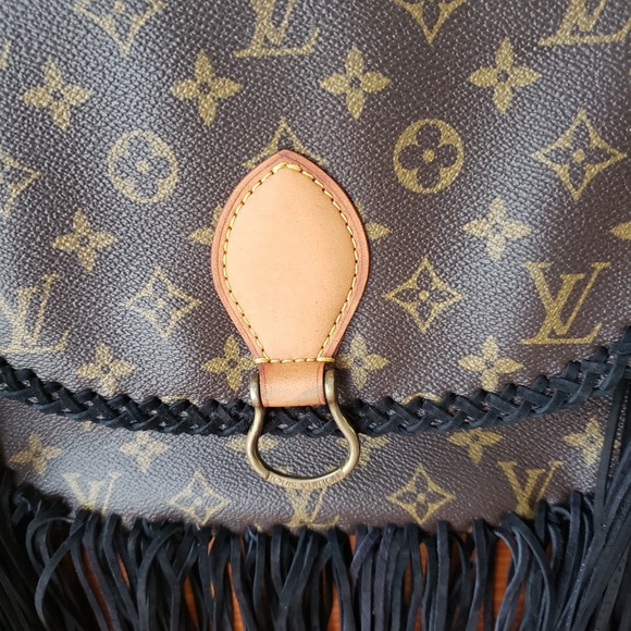Authentic Louis Vuitton Saint cloud GM fringe - Picture 3 of 8